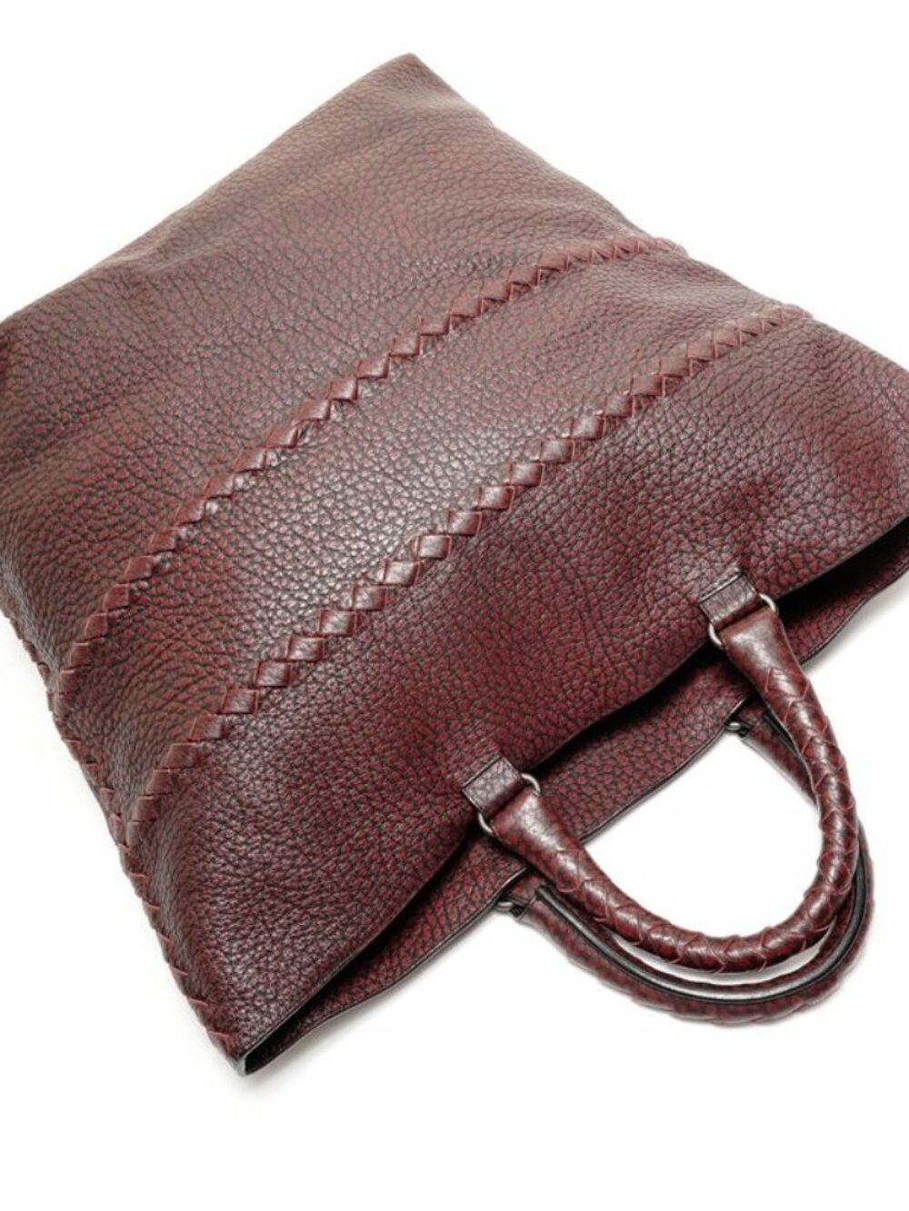 ★SOLD★ Bottega Veneta Handbag Intrecciato Leather - Picture 8 of 10